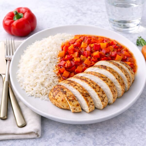 Matlåda med Rödcurrykyckling