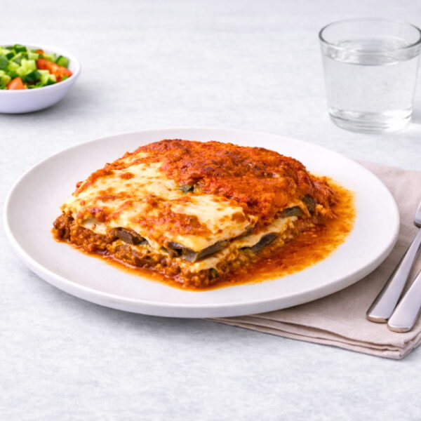 Kalorismart ärdigmat Medelhavslasagne med nötfärs & tomatsås