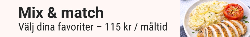 Mix & match - bygg din meny med nyttiga matlådor