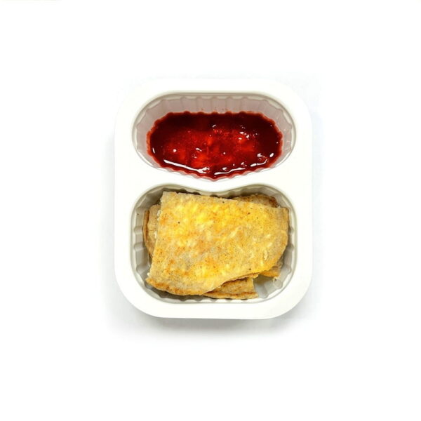 American pancakes & Raspberry Compote