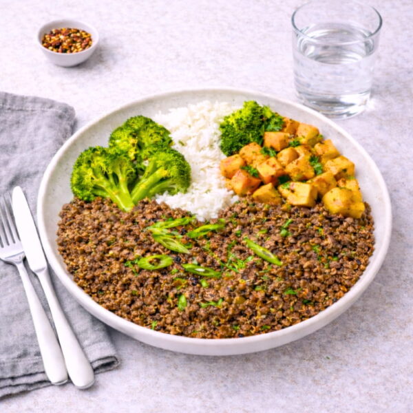 Koreanfärs med basmatiris & grönkål - Macro Meals nyhet