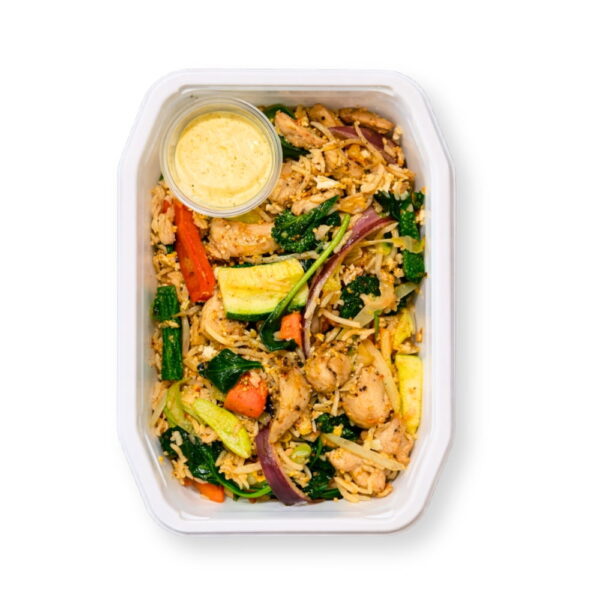 Gorengkyckling matlåda funktionell mat